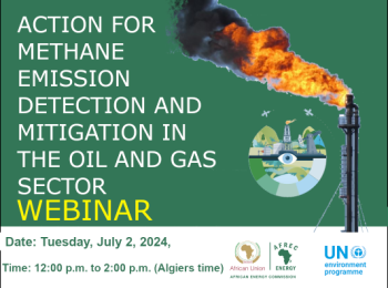 Action for Methane Emission Detection and Mitigation in the Oil and Gas Sector Webinar